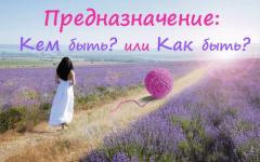 О ПРЕДНАЗНАЧЕНИИ НАИЗНАНКУ