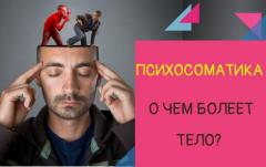 ПСИХОСОМАТИКА | ОНЛАЙН | 9 АПРЕЛЯ